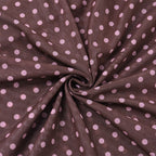 Lace-up Sexy Polka Dot Print Bikini Cover-up with Slit Three-Piece Set