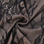 Lace Embossed New Waist-Cinching Corset, Sexy Backless Strapless Bandeau